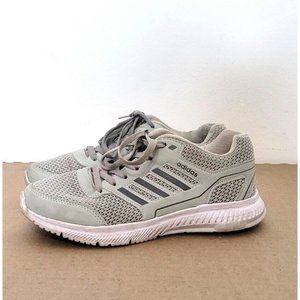 Adidas Gray Mesh Running Shoes Women's Size 6.5 Athletic Fitness Sneakers